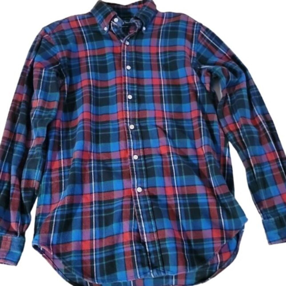 RALPH LAUREN Flannel Plaid size Small